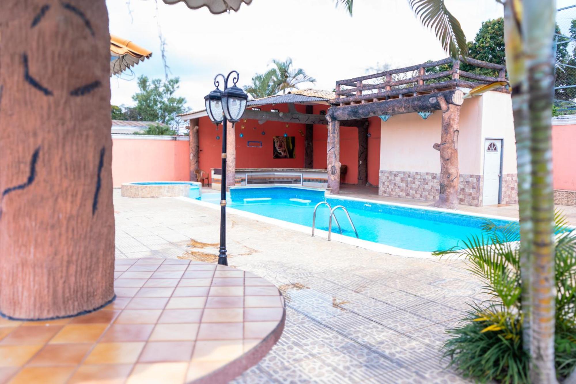 סנטה קרוס דה יוחואה Hotel Posada Del Rey מראה חיצוני תמונה