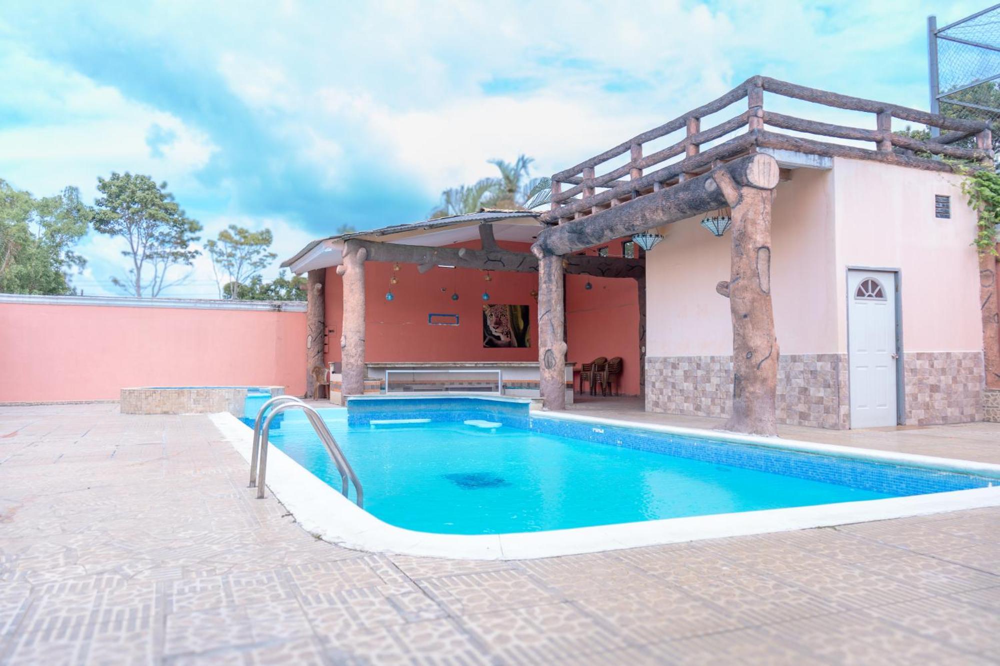 סנטה קרוס דה יוחואה Hotel Posada Del Rey מראה חיצוני תמונה